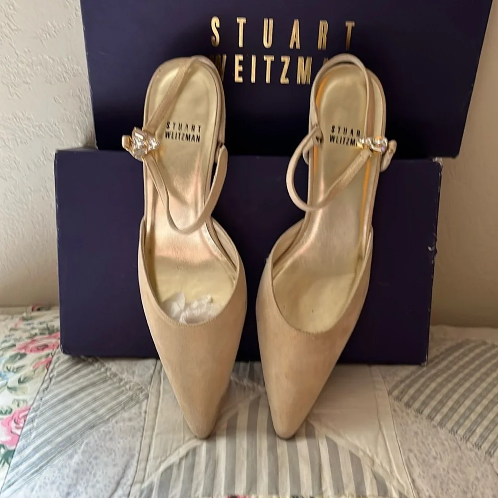 STUARTWEITZMAN 7 DRESS PUMPS - Picture 1 of 12